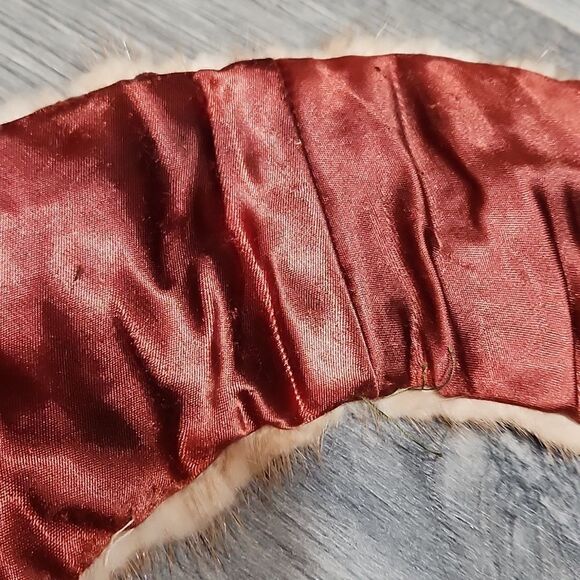 Real Mink Fur Vintage Collar - Picture 6 of 8
